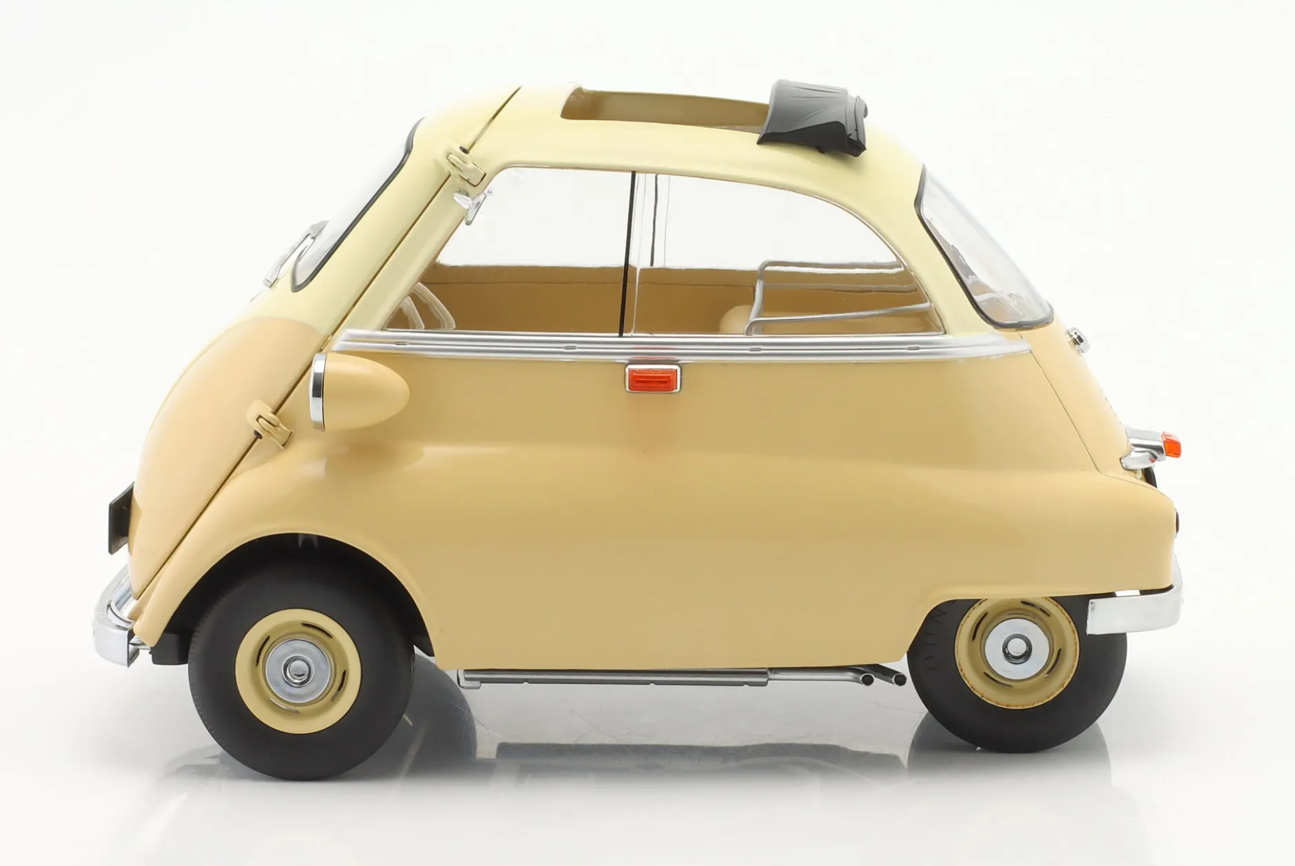 BMW Isetta 250 Baujahr 1959 creme / gelb 1:12 KK-Scale