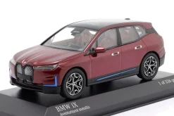 BMW iX Baujahr 2022 aventurinrot metallic 1:43 Minichamps