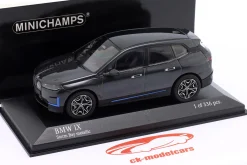 BMW IX Baujahr 2022 storm bay metallic 1:43 Minichamps