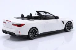 BMW M4 Cabriolet (G83) Baujahr 2021 weiß 1:18 Minichamps