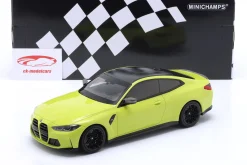 BMW M4 Coupe (G82) Baujahr 2020 Sao Paulo gelb 1:18 Minichamps