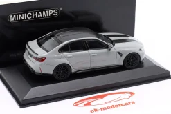 BMW M3 CS Baujahr 2023 Brooklyn grau metallic 1:43 Minichamps