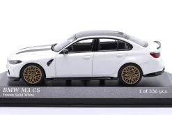 BMW M3 CS Baujahr 2023 mattweiß 1:43 Minichamps