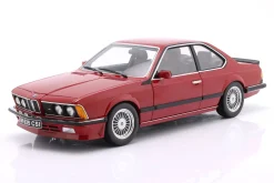 BMW M635 CSi mit Alpina Felgen Baujahr 1987 rot 1:12 KK-Scale