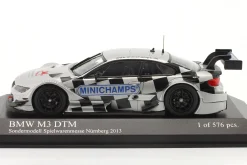 BMW M3 DTM Sondermodell Spielwarenmesse Nürnberg 2013 1:43 Minichamps