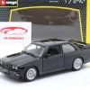 BMW M3 (E30) Baujahr 1988 schwarz 1:24 Bburago