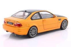 BMW M3 (E46) Coupé Baujahr 2000 orange metallic / schwarz 1:18 Solido
