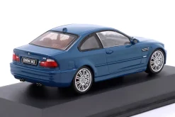 BMW M3 (E46) Coupe Baujahr 2000 Laguna Seca blau 1:43 Solido
