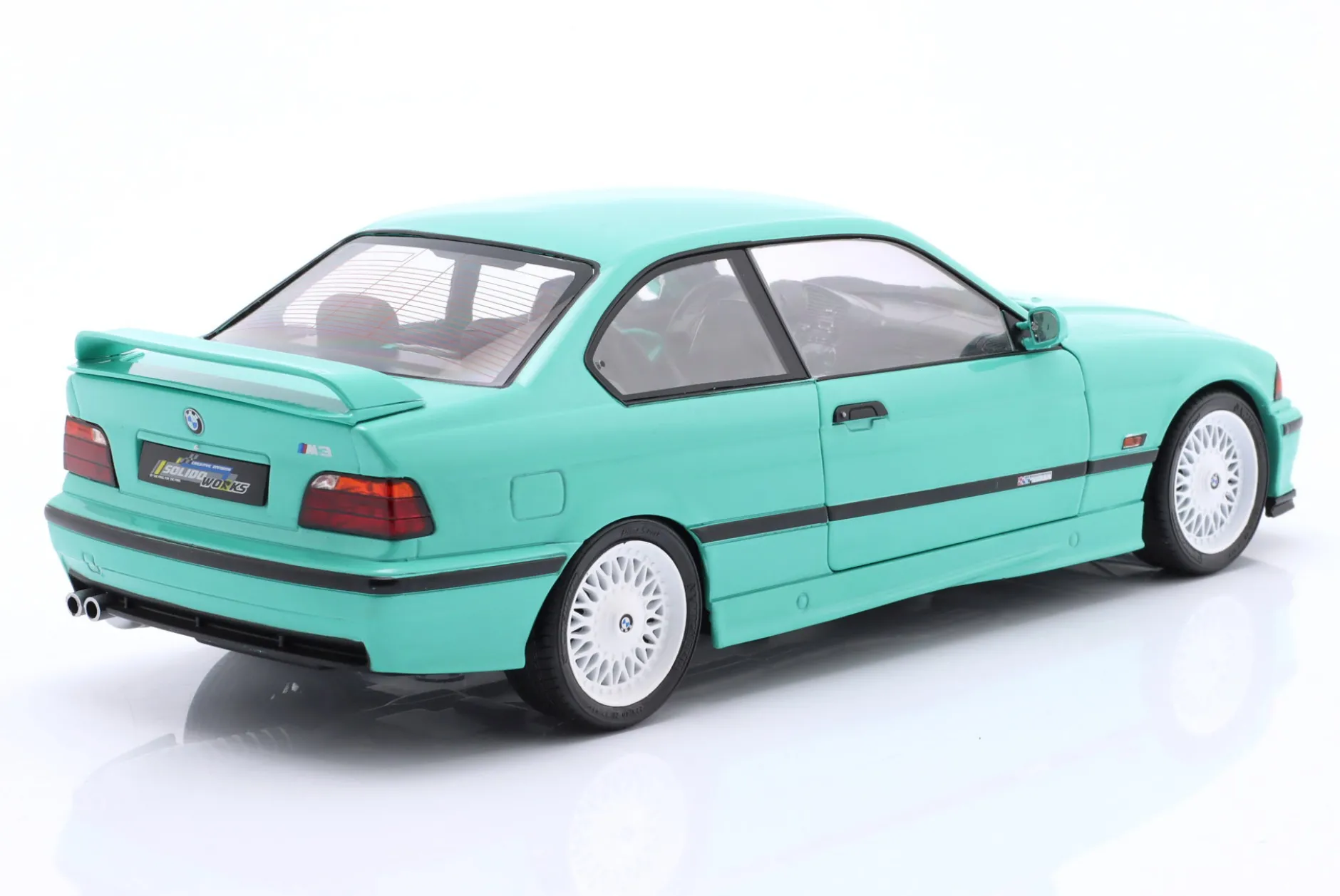BMW M3 (E36) Coupe Baujahr 1991 mintgrün 1:18 Solido