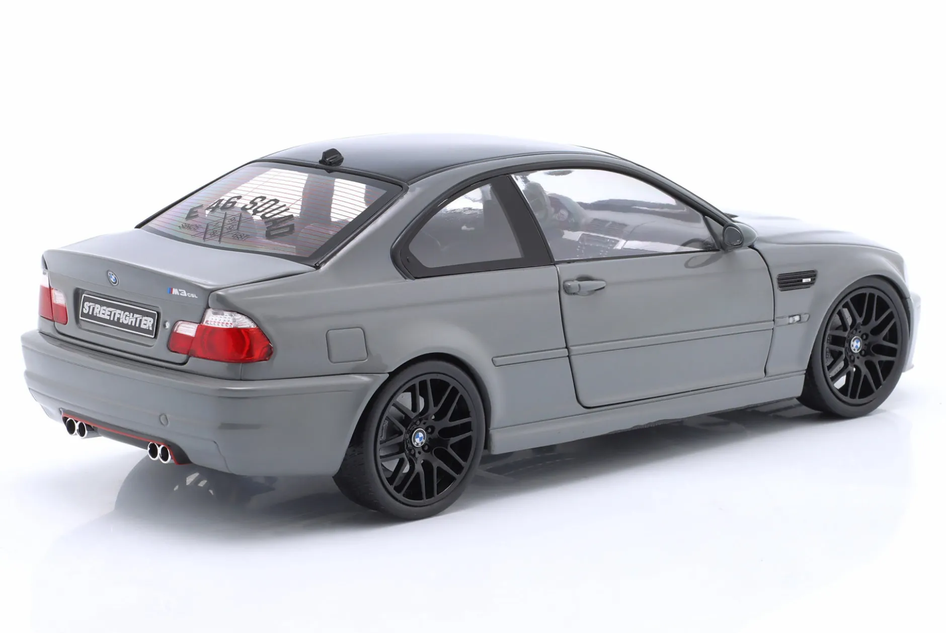 BMW M3 (E46) Coupe Streetfighters Baujahr 2000 nardograu 1:18 Solido