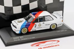 BMW M3 (E30) #2 DTM Champion 1987 Eric van de Poele 1:43 Minichamps