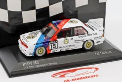 BMW M3 (E30) #15 DTM Champion 1989 Roberto Ravaglia 1:43 Minichamps