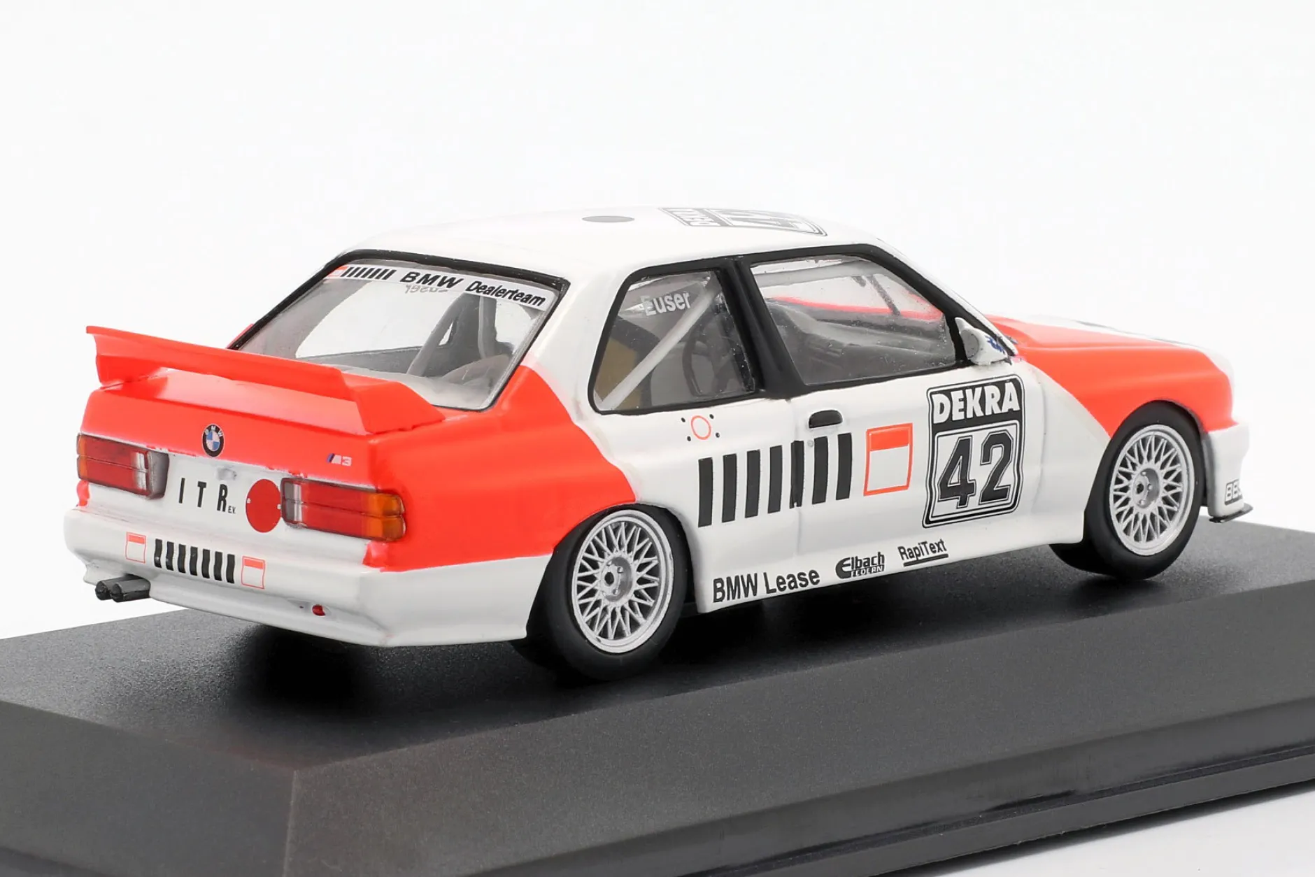 BMW M3 (E30) #42 DTM 1991 Cor Euser 1:43 CMR