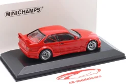 BMW M3 (E36) GTR Baujahr 1993 rot 1:43 Minichamps