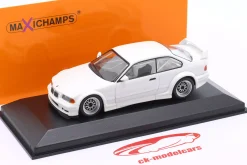BMW M3 (E36) GTR Baujahr 1993 weiß 1:43 Minichamps