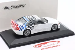 BMW M3 (E36) GTR Baujahr 1993 weiß / Motorsport-Design 1:43 Minichamps