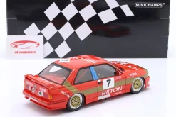 BMW M3 E30 #7 2nd Macau Guia Race 1987 Dieter Quester 1:18 Minichamps