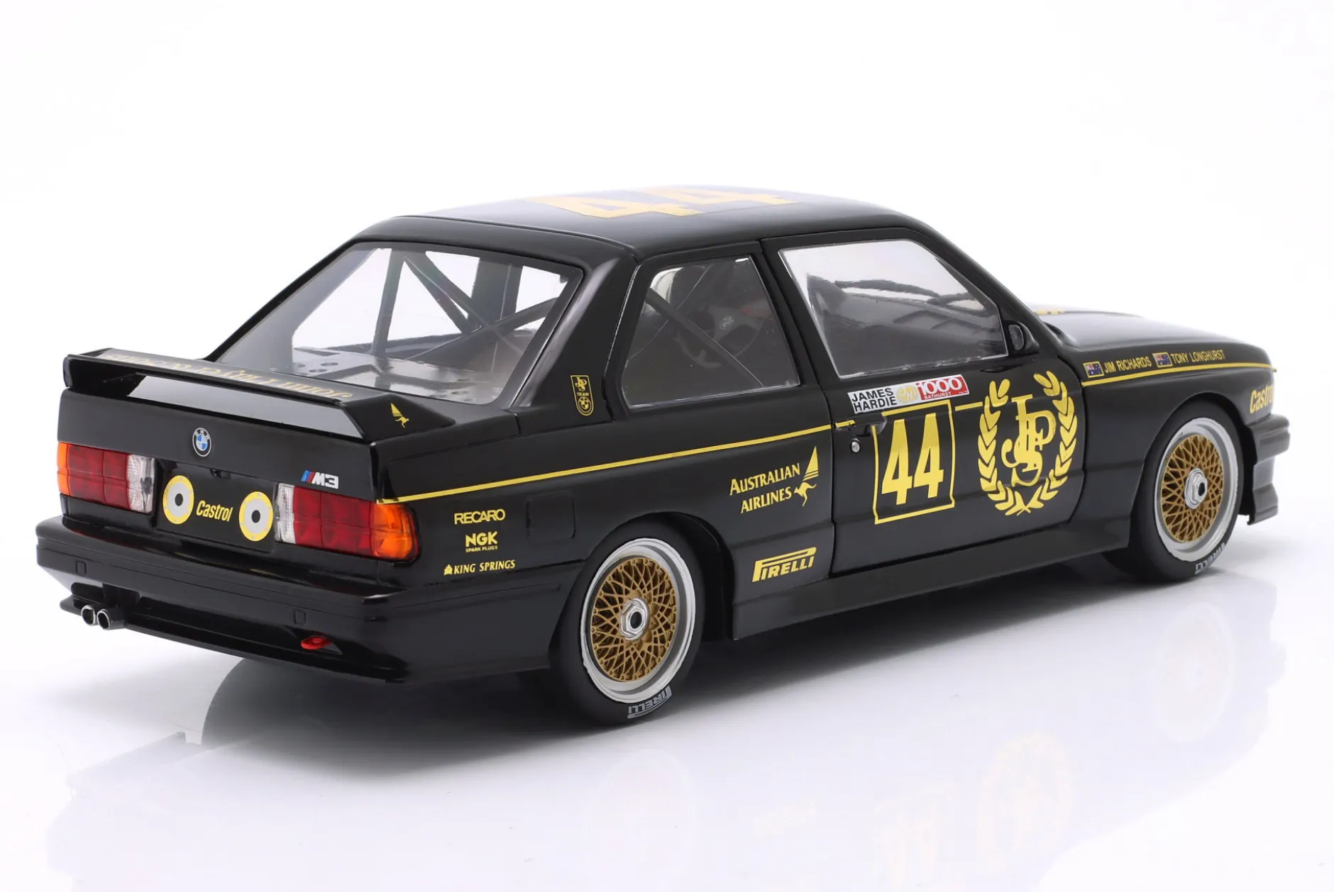 BMW M3 (E30) #44 Winner Div. 2 1000km Bathurst 1987 JPS Team BMW 1:18 WERK83