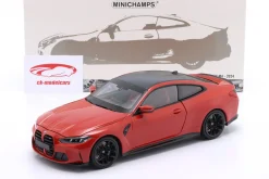 BMW M4 (G82) Baujahr 2024 rot metallic 1:18 Minichamps