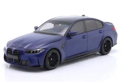 BMW M3 (G80) Limousine Baujahr 2024 mattblau metallic 1:18 Minichamps