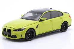 BMW M3 (G80) Limousine Baujahr 2024 Sao Paulo gelb 1:18 Minichamps