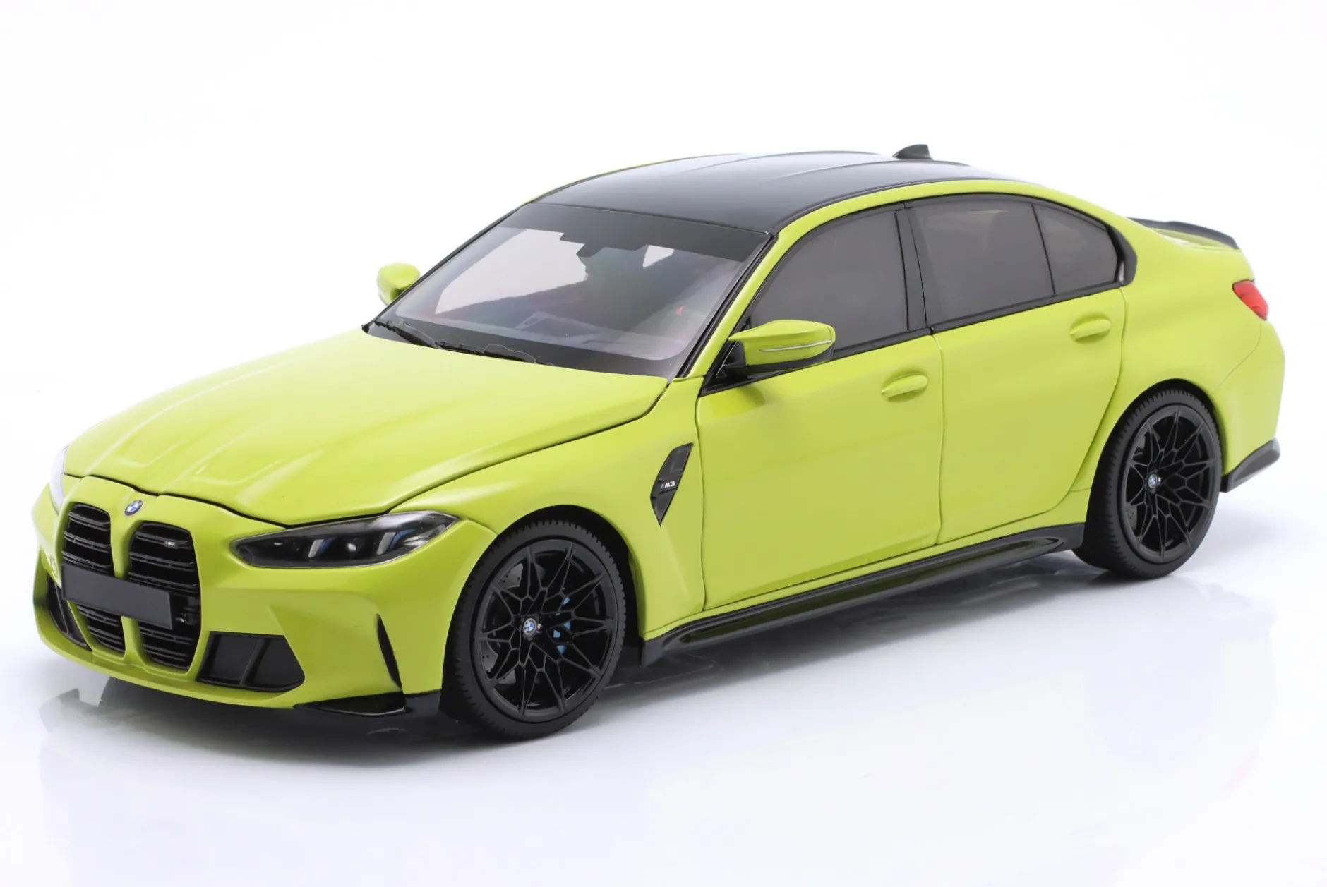 BMW M3 (G80) Limousine Baujahr 2024 Sao Paulo gelb 1:18 Minichamps