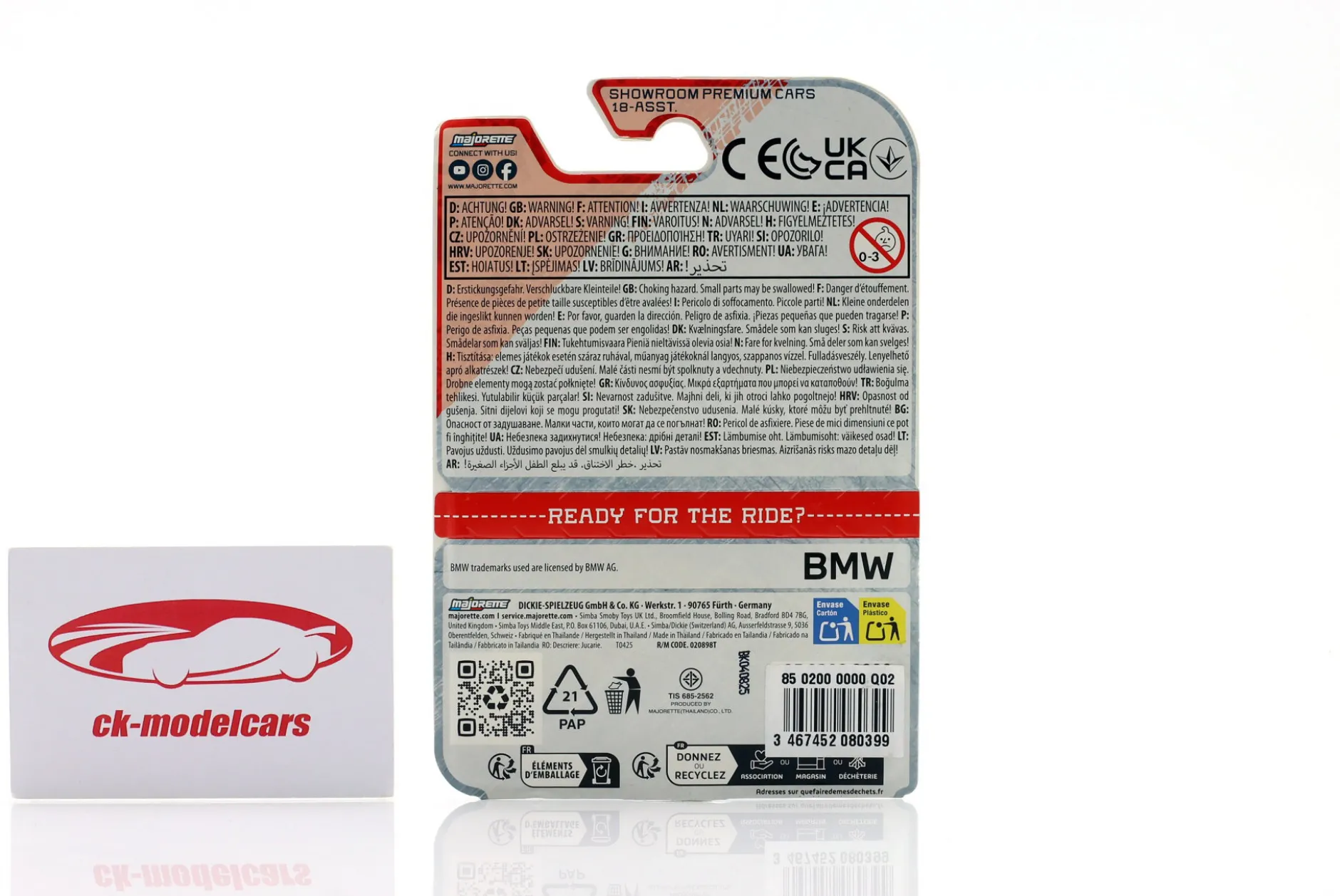 BMW M3 grün 1:64 Majorette