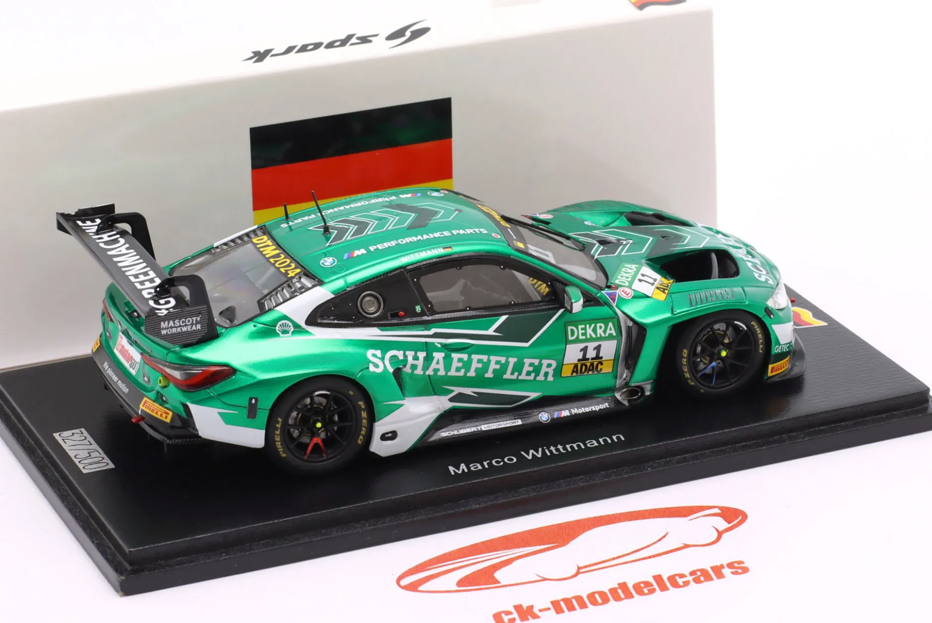 BMW M4 GT3 #11 DTM 2024 Marco Wittmann 1:43 Spark