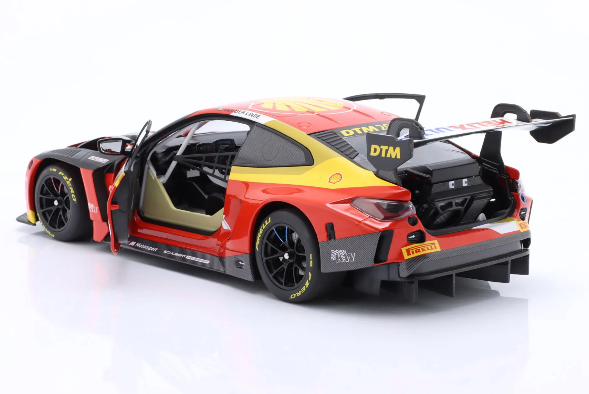 BMW M4 GT3 #1 DTM 2023 Sheldon van der Linde Team Schubert 1:18 Minichamps