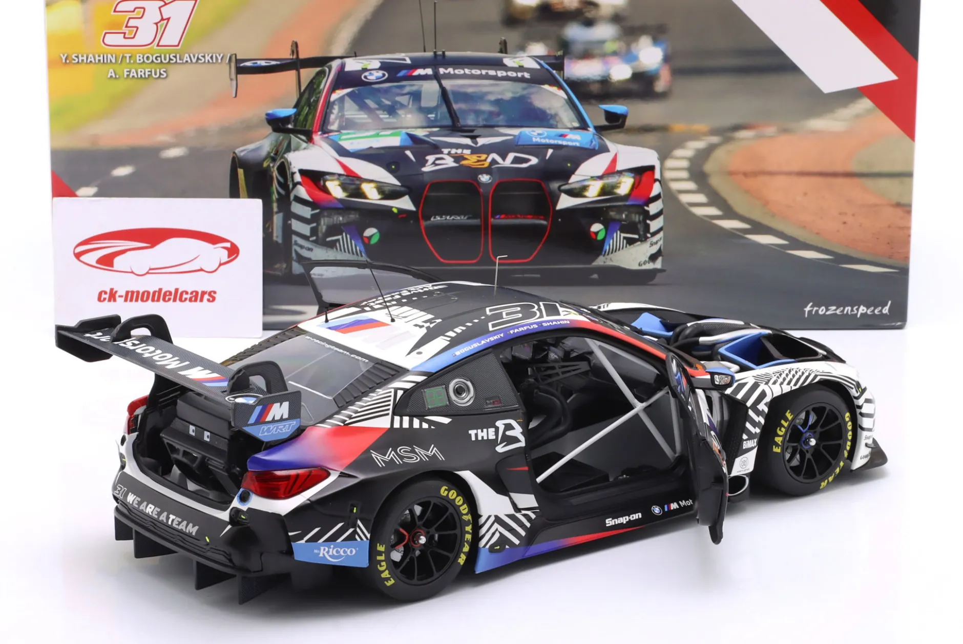 BMW M4 GT3 Evo #31 24h LeMans 2025 The Bend Team WRT 1:18 Minichamps
