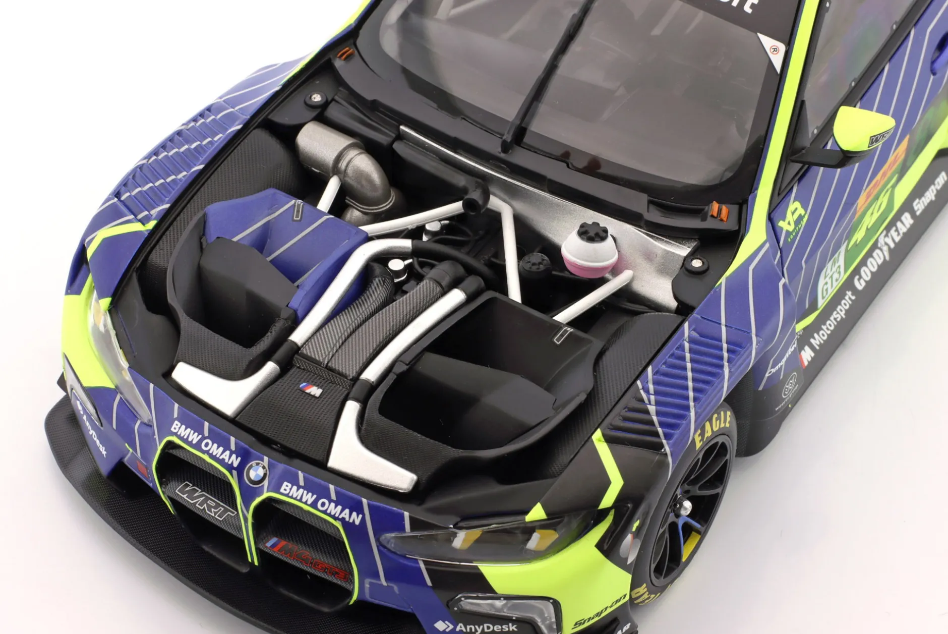 BMW M4 GT3 Evo #46 1812km Katar WEC 2025 Team WRT 1:18 Minichamps