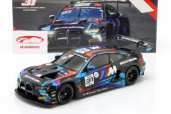 BMW M4 GT3 Evo #31 8th 24h Spa 2025 Vanthoor, van der Linde, Wittmann 1:18 Minichamps