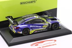 BMW M4 GT3 #46 First Podium GTWCE Brands Hatch 2023 Rossi, Martin 1:43 Minichamps