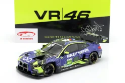 BMW M4 GT3 #46 24h LeMans 2025 Al Harthy, Rossi, van der Linde 1:18 Minichamps