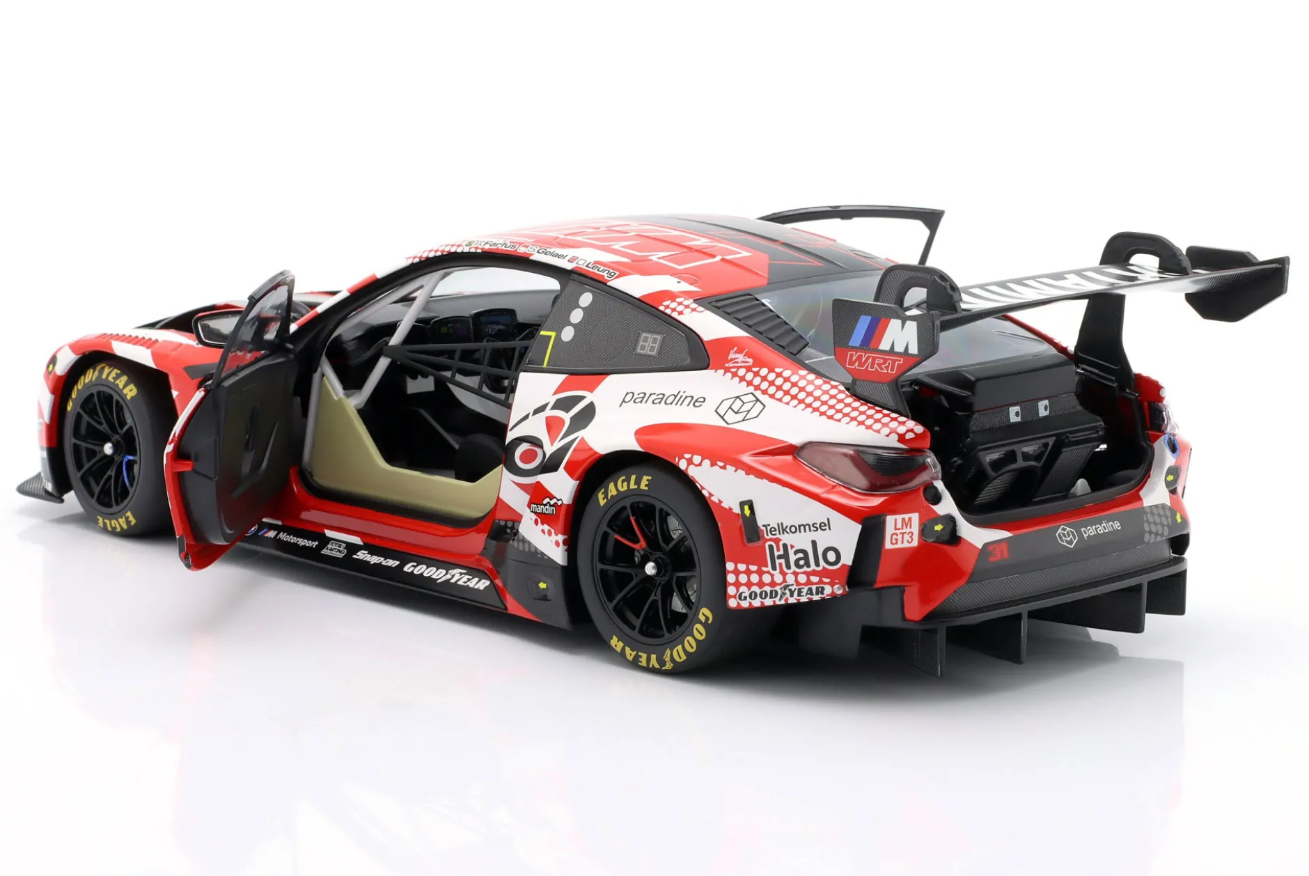 BMW M4 GT3 #31 24h LeMans 2024 Team WRT 1:18 Minichamps