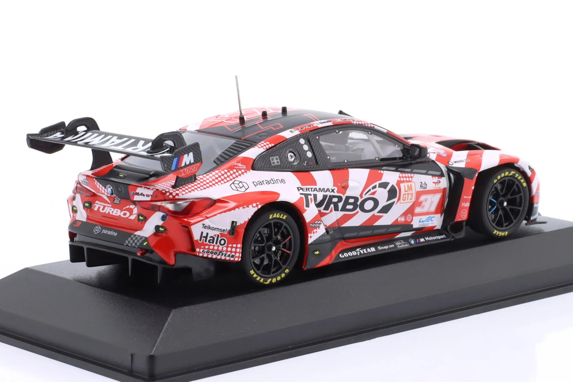 BMW M4 GT3 #31 24h LeMans 2024 Team WRT 1:43 Minichamps