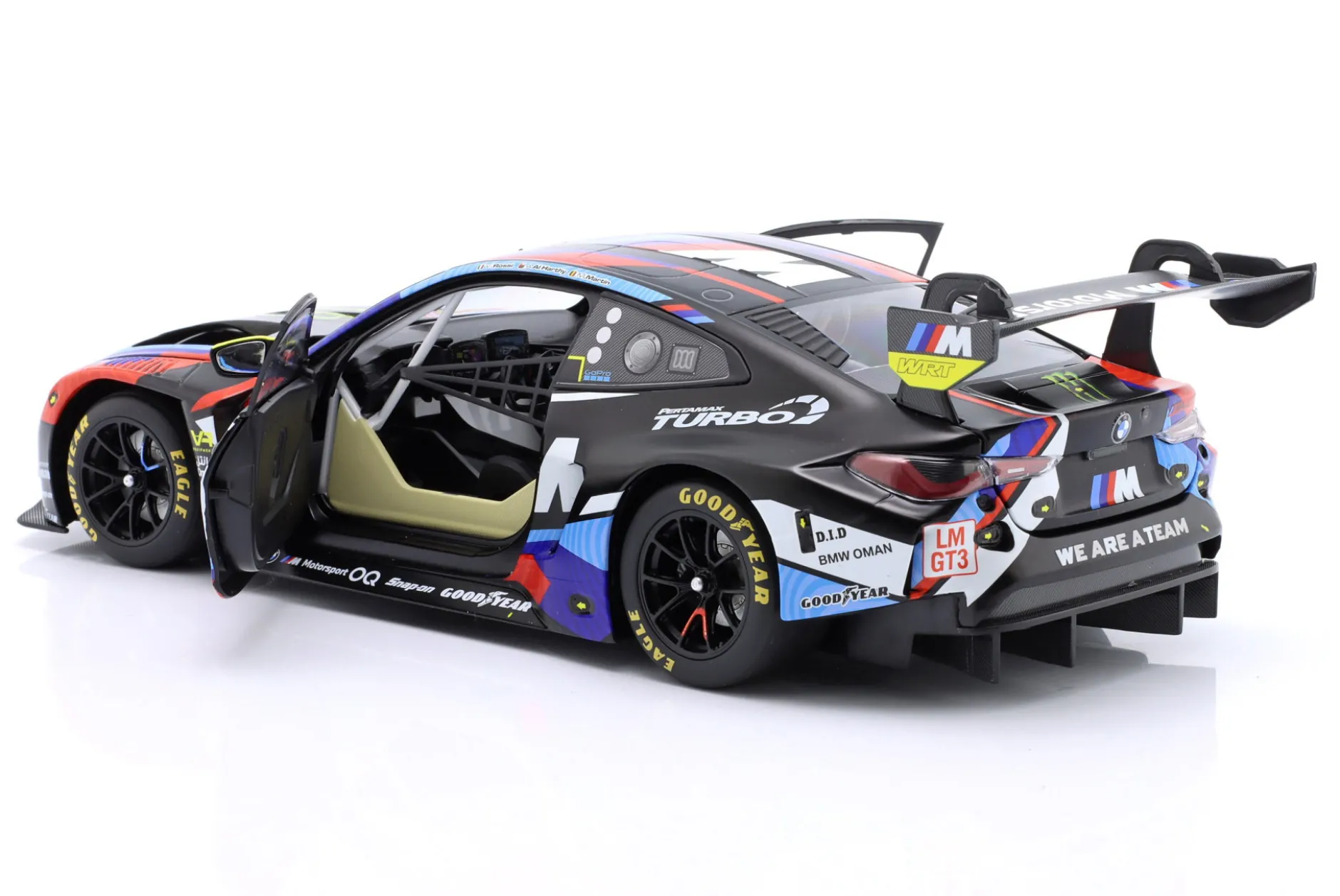 BMW M4 GT3 #46 6h Sao Paulo 2024 Rossi, Al Harty, Martin 1:18 Minichamps