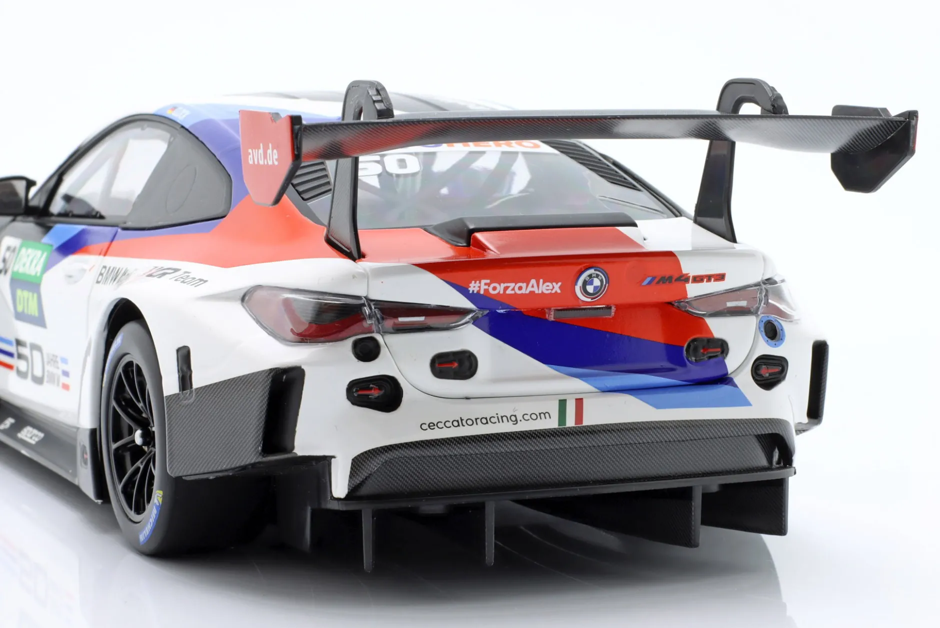 BMW M4 GT3 #50 Imola DTM 2022 Timo Glock 1:18 Minichamps