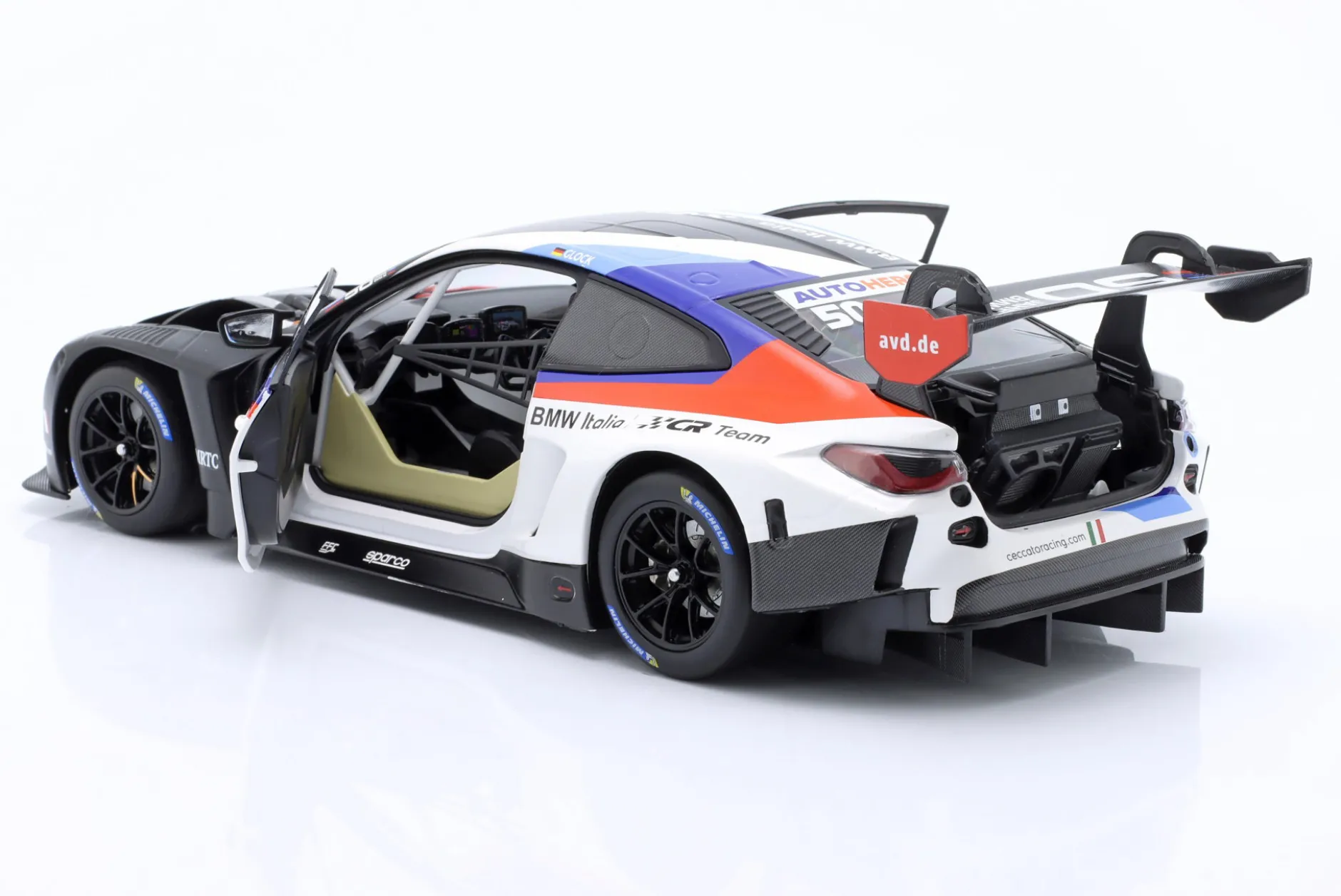 BMW M4 GT3 #50 Imola DTM 2022 Timo Glock 1:18 Minichamps
