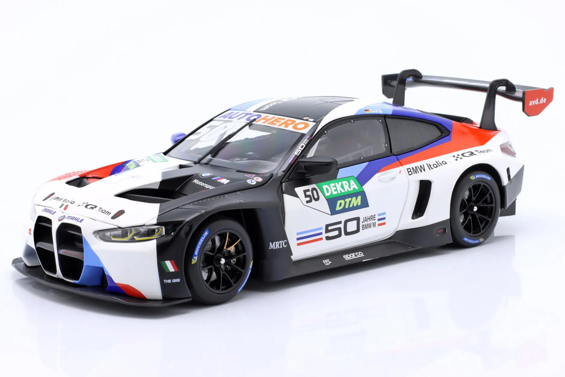 BMW M4 GT3 #50 Imola DTM 2022 Timo Glock 1:18 Minichamps