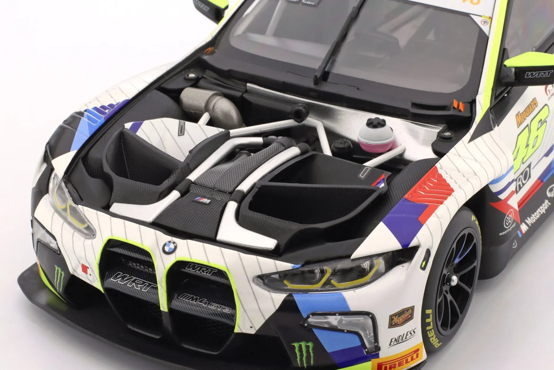 BMW M4 GT3 #46 2nd 12h Bathurst 2025 Team WRT 1:18 Minichamps