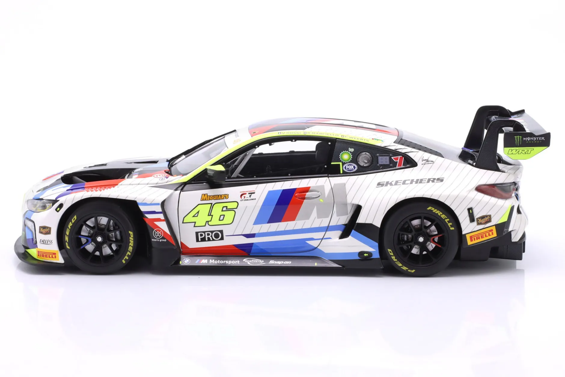 BMW M4 GT3 #46 2nd 12h Bathurst 2025 Team WRT 1:18 Minichamps