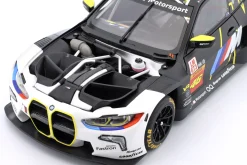 BMW M4 GT3 #46 2nd Imola 2024 Rossi, Martin, AL-Harthy 1:18 Minichamps