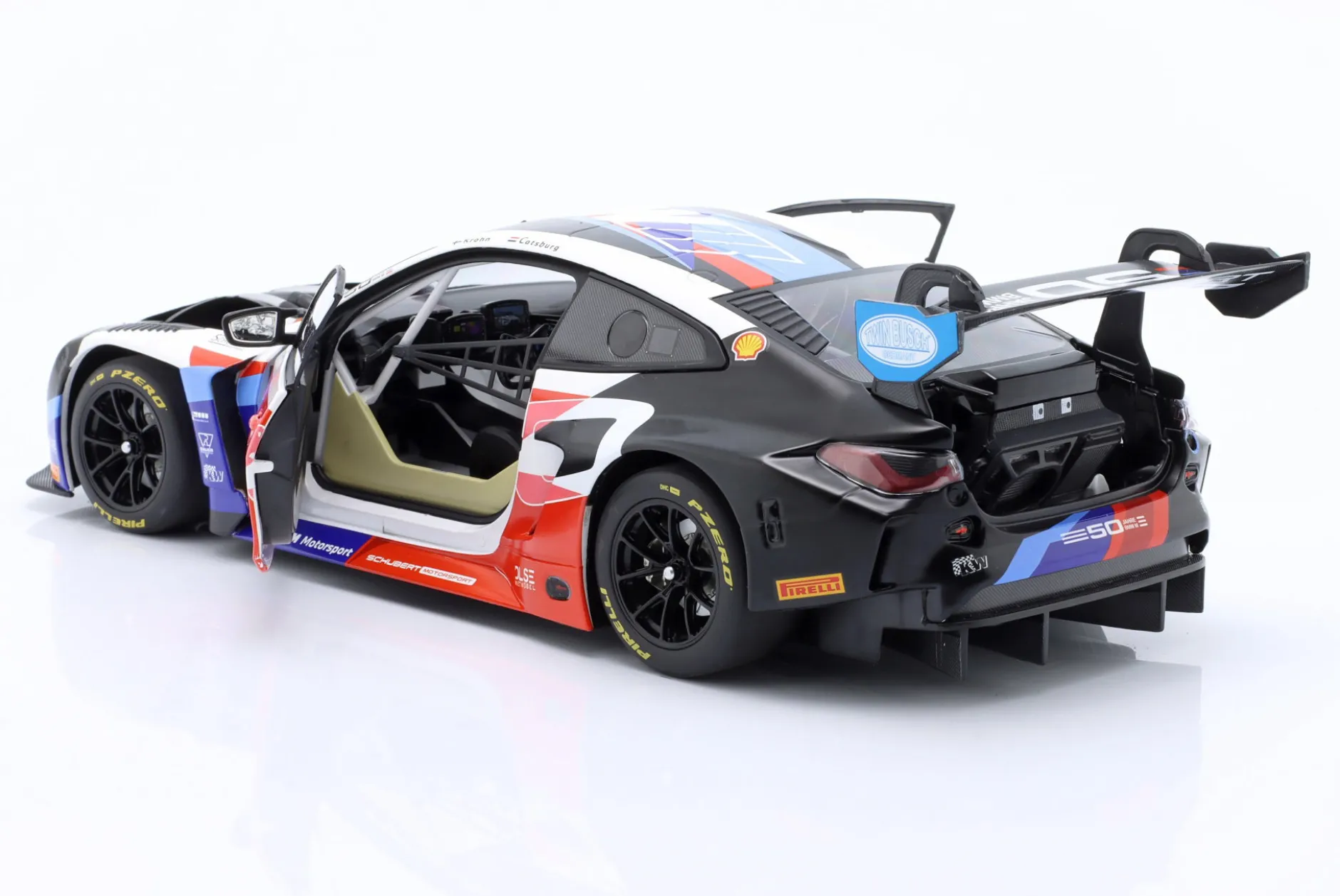 BMW M4 GT3 #20 2nd Red Bull Ring ADAC GT Masters 2022 Krohn, Catsburg 1:18 Minichamps
