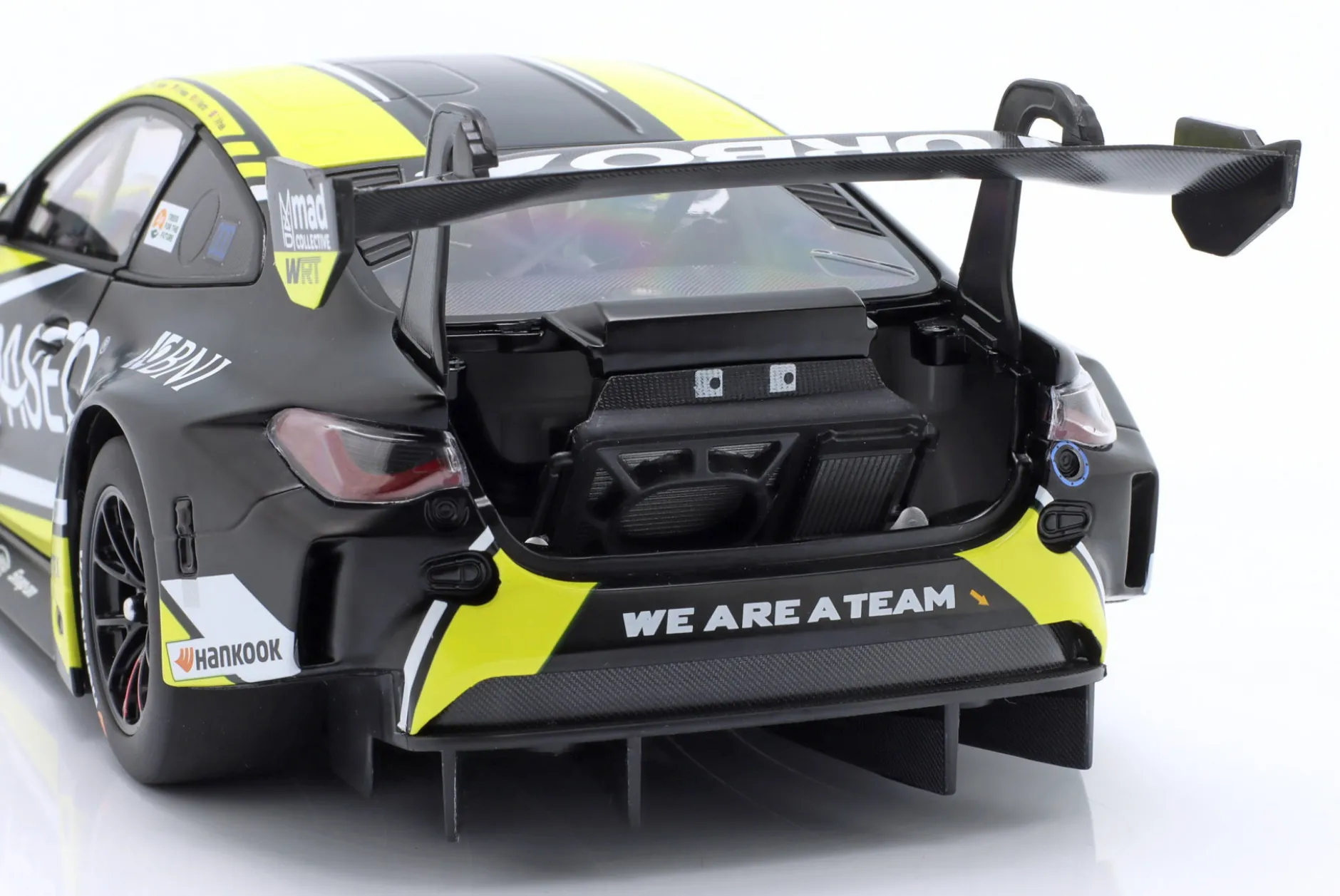 BMW M4 GT3 #46 3rd 24h Dubai 2023 Team WRT Rossi 1:18 Minichamps