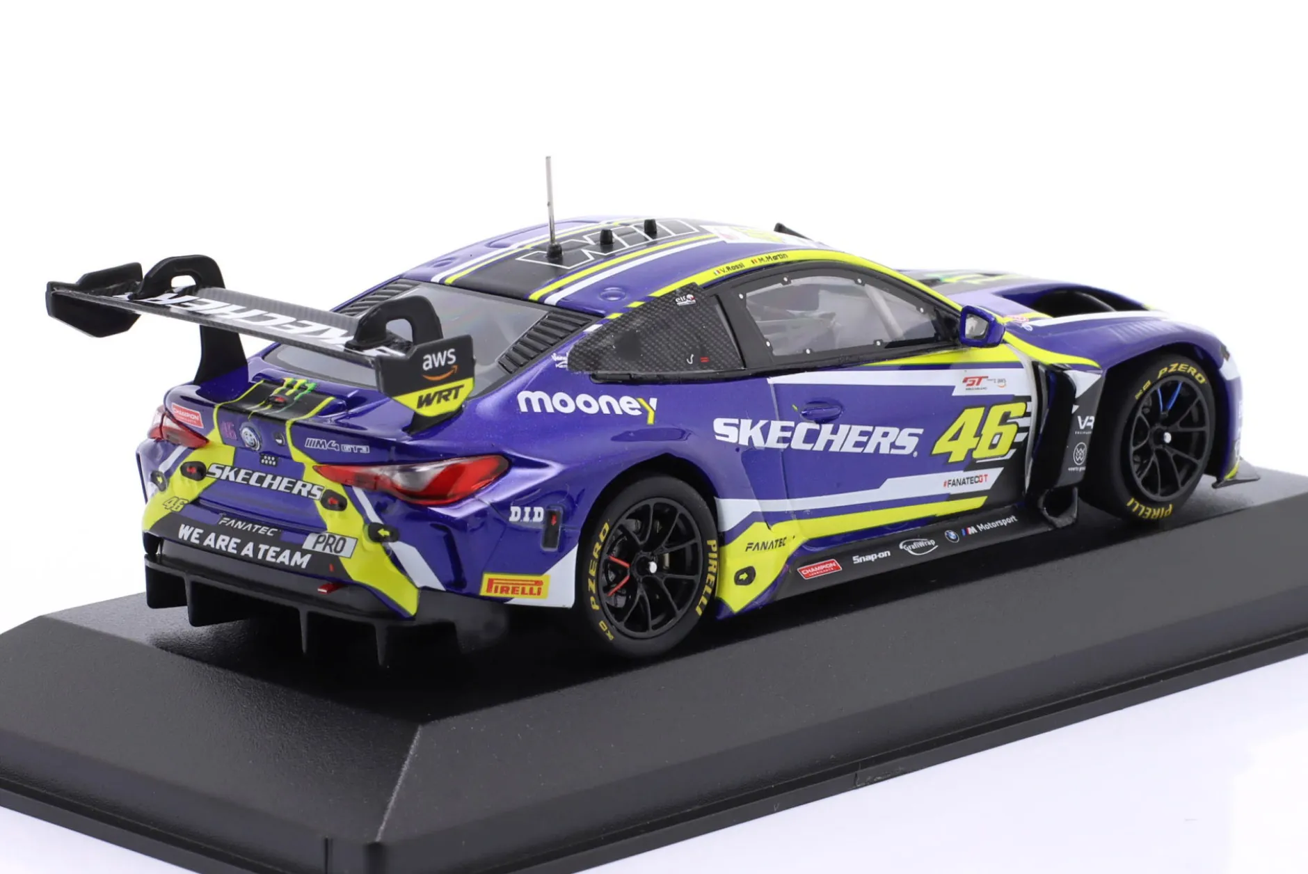 BMW M4 GT3 #46 Sieger GTWCE Misano 2023 Martin, Rossi 1:43 Minichamps