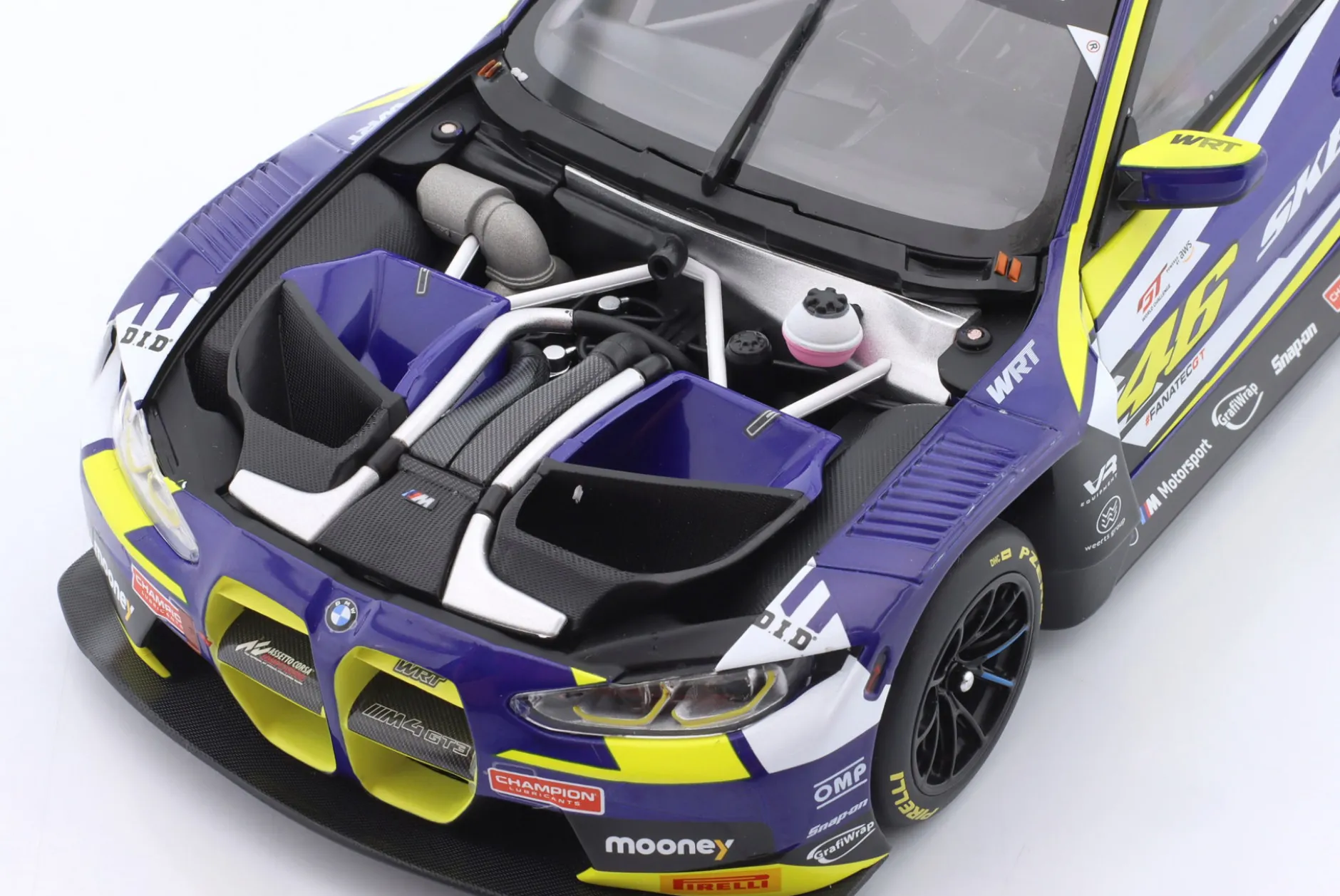 BMW M4 GT3 #46 Sieger GTWCE Misano 2023 Martin, Rossi 1:18 Minichamps