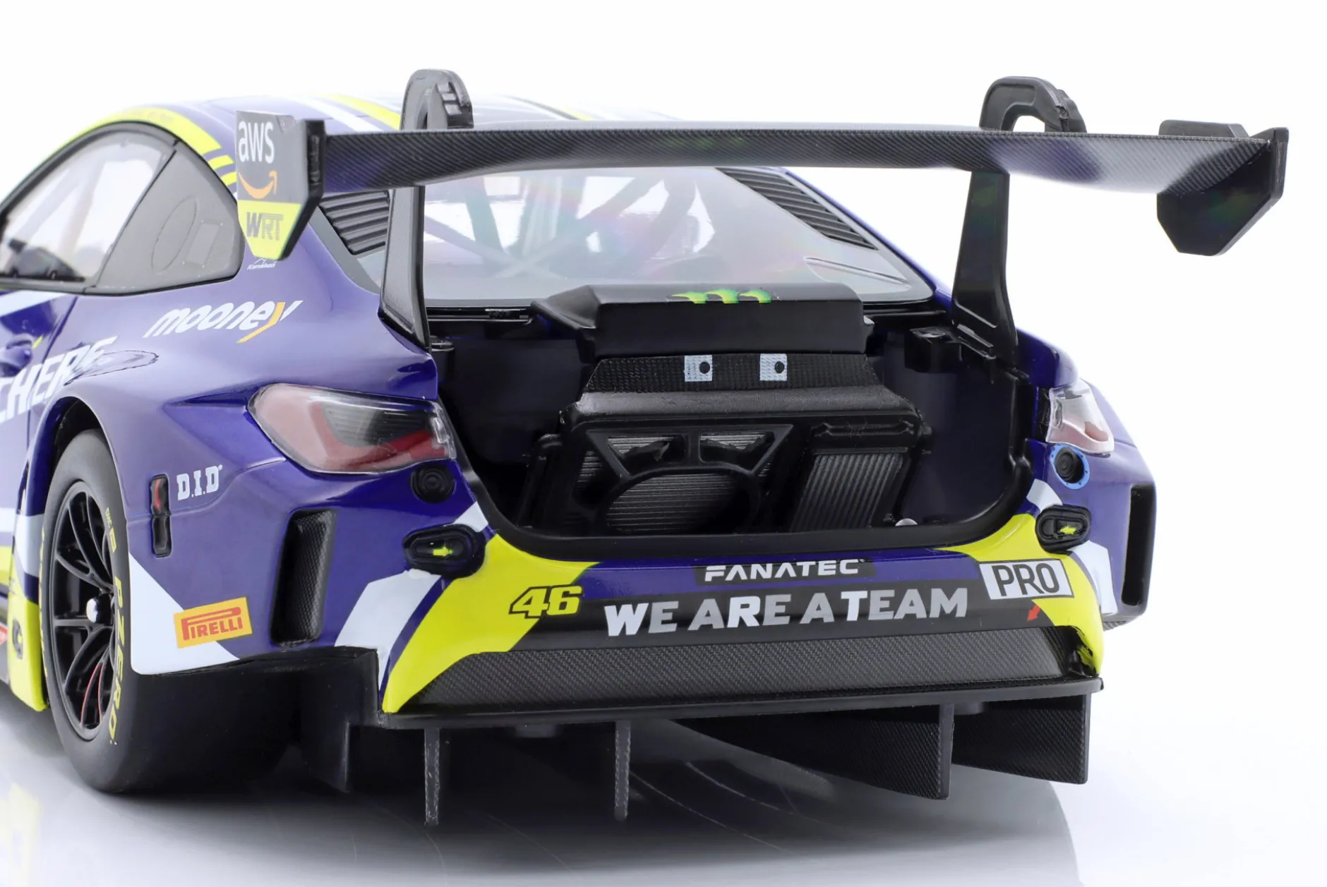 BMW M4 GT3 #46 Sieger GTWCE Misano 2023 Martin, Rossi 1:18 Minichamps