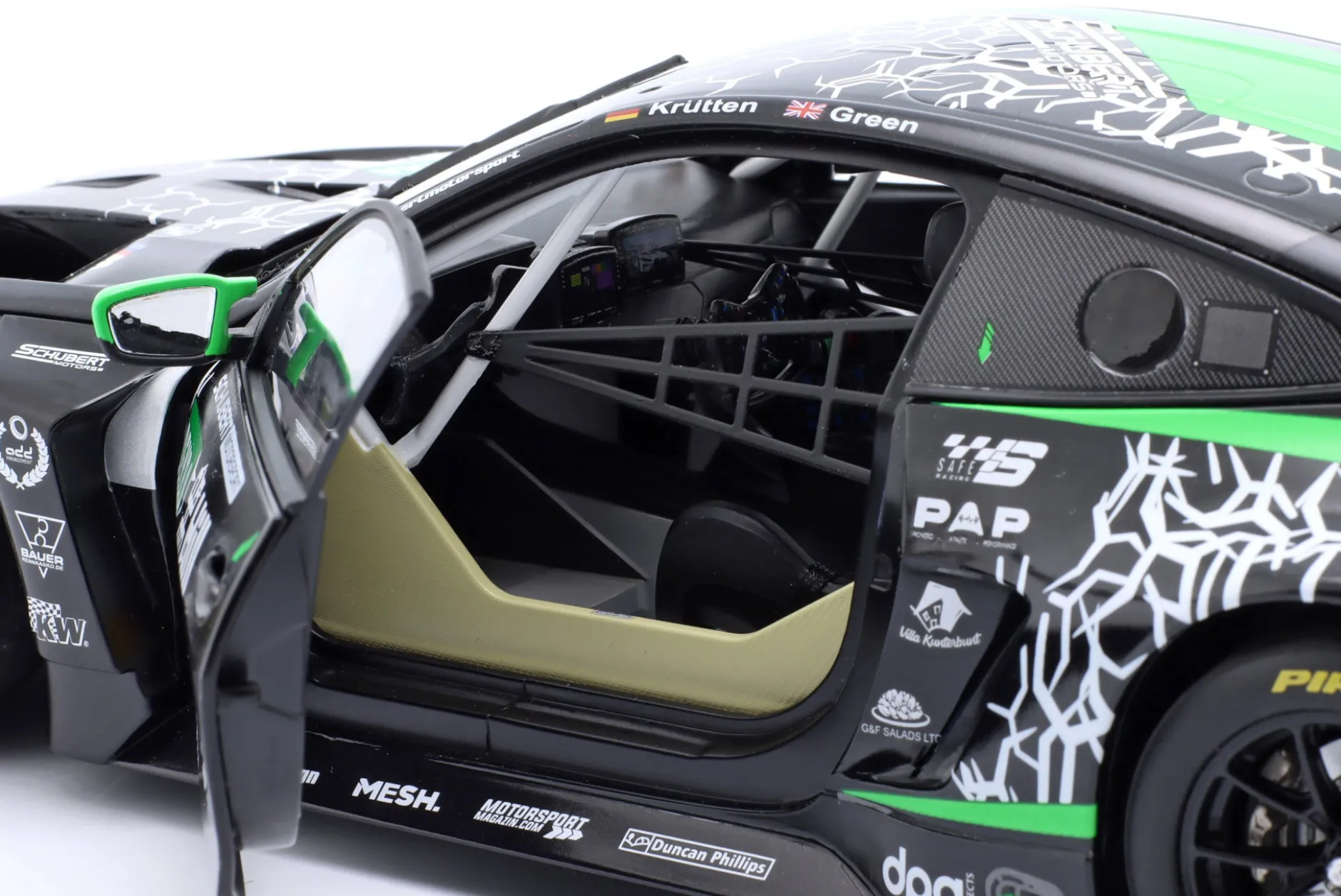 BMW M4 GT3 #10 Sieger Red Bull Ring ADAC GT Masters 2022 Green, Krütten 1:18 Minichamps