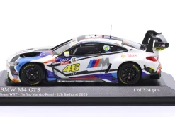 BMW M4 GT3 #46 6th 12h Bathurst 2023 Farfus, Martin, Rossi 1:43 Minichamps